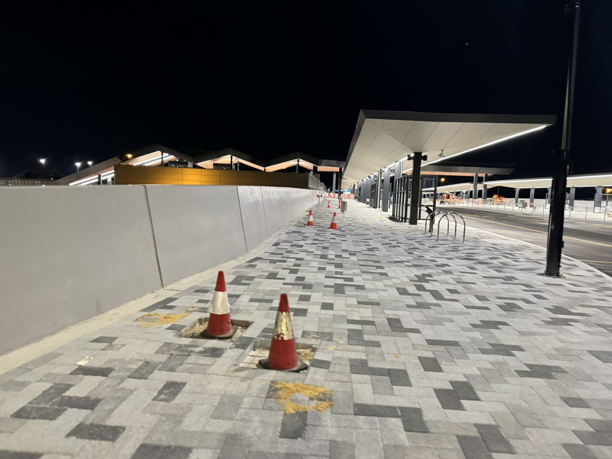 night traffic audit new car park Perth