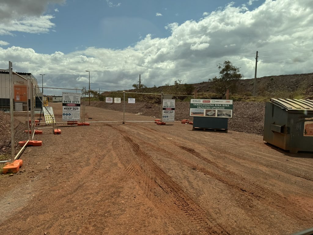 Road Mining Site WA